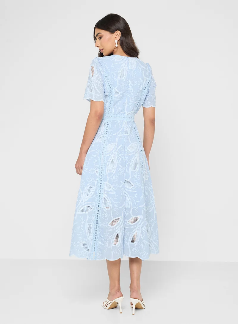 ELLA Lace A-line Dress