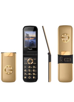 Hope Unlocked Flip Phone for Seniors & Kids - Dual SIM 2G GSM Cell Phone with Big Buttons, Large Display & Loud Speaker, 4800mAh Long Battery Life, SOS Emergency Button, Easy-to-Use Feature Phone  - Image 1