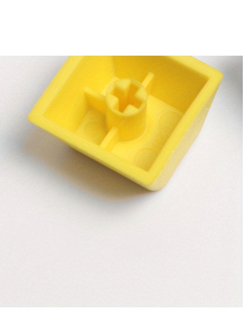 Generic - 5Pcs R4 Mechanical Keyboard Keycaps Pac-man Theme PBT Material Keycaps Cherry Mx Profile Dip Dye Sublimation Cherry R4 ESC F1-F4 Caps PC Peripherals Accessories - Image 1
