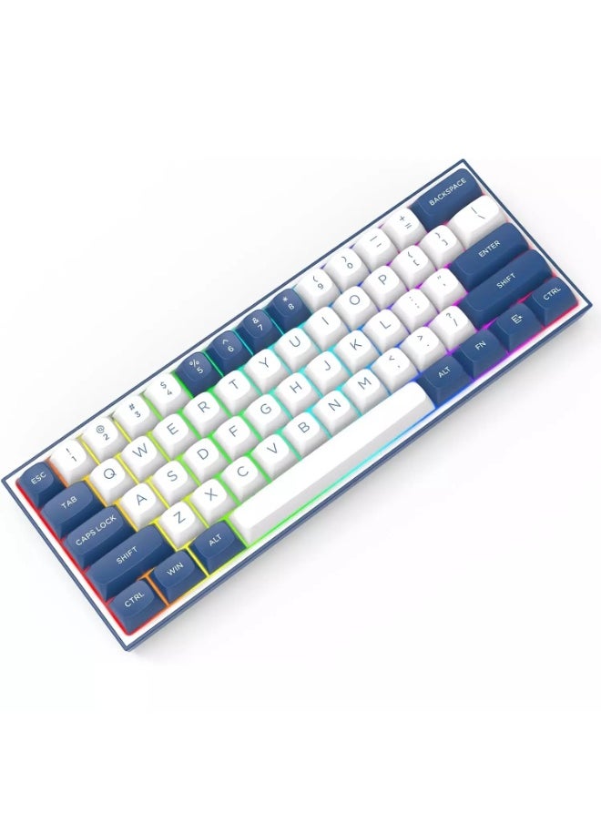 K717 ALCOR PRO Custom QMK/VIA Wireless, Bleutooth, Wired Gaming Keyboard & 3-Layer Noise Dampening, Custom Linear Switch