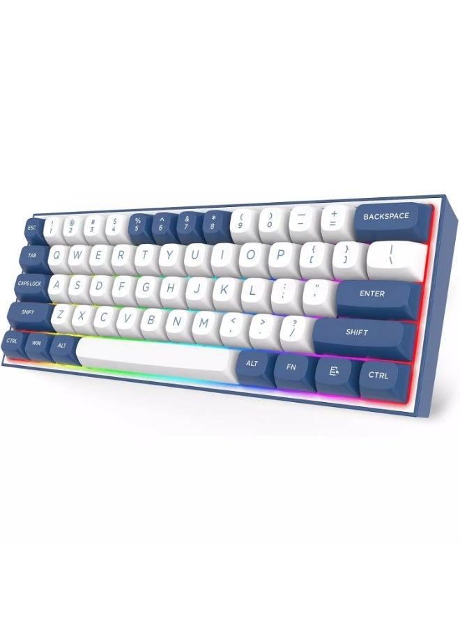 K717 ALCOR PRO Custom QMK/VIA Wireless, Bleutooth, Wired Gaming Keyboard & 3-Layer Noise Dampening, Custom Linear Switch