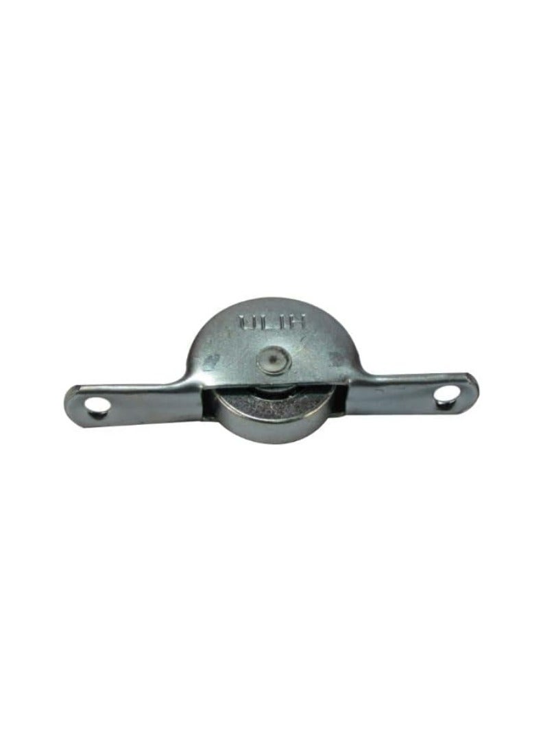 KNP KNP 1" Sliding Caster Wheel Steel Flat Metal Made in Taiwan Sliding Door Window Closet Door Roller Replacement Sliding Door Wheel Replacement for Sliding Glass Door Gate Window Closet 8 Psc 