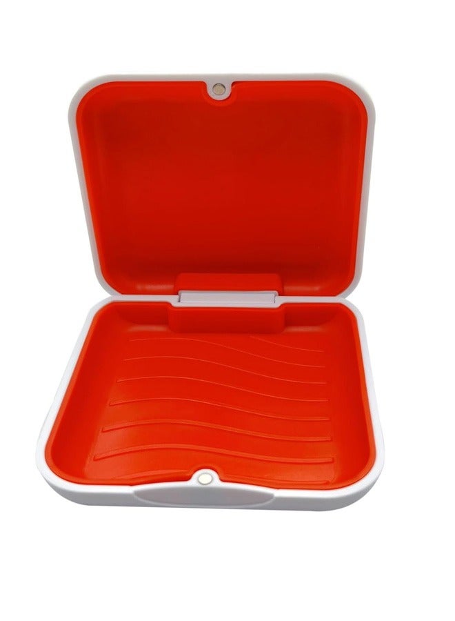 Generic Retainer Case Slim Aligner Case, Retainer Mouth Guards Travel Case(F-White) 