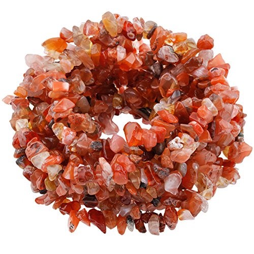 SUNYIK Amethyst Tumbled Chip Stone Irregular Shaped Drilled Loose Beads Strand for Jewelry Making 32-33" - Image 1