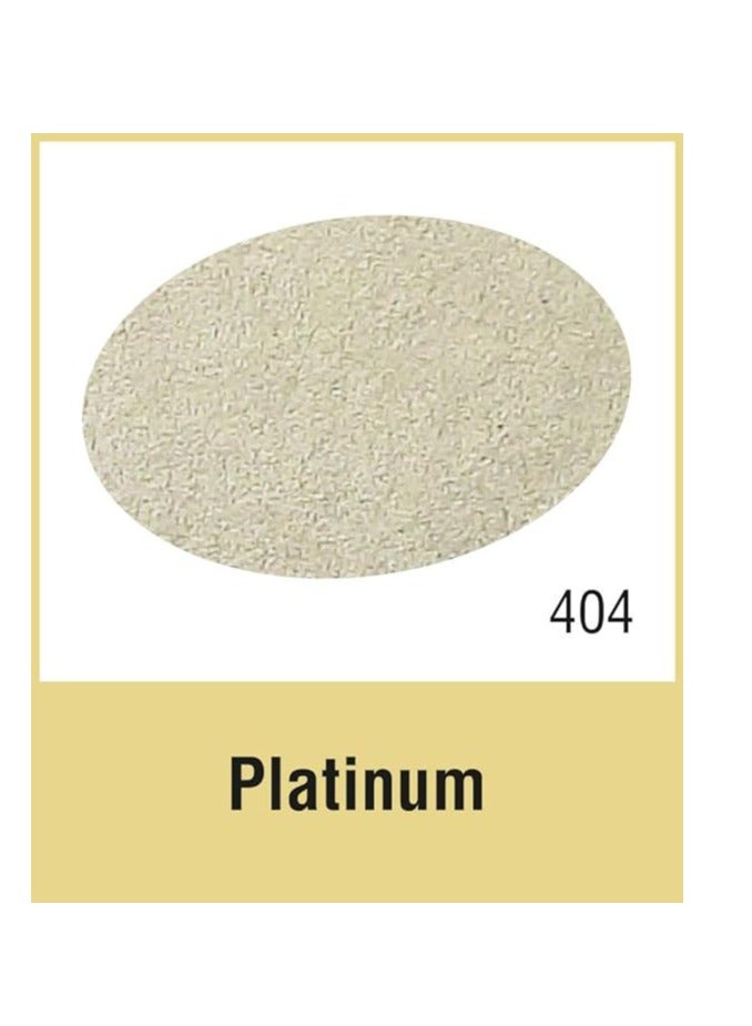 TRG Metallic Shoe Cream # 404 Platinum 50ml - Image 2