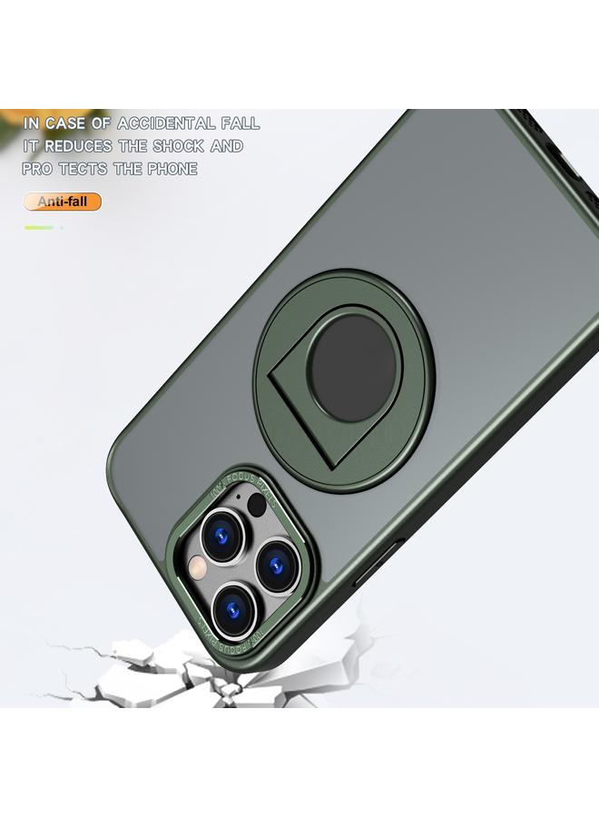 Zaboon Case For iPhone 12 Pro Max Rotating Ring Magnetic Holder Phone Case - Image 3
