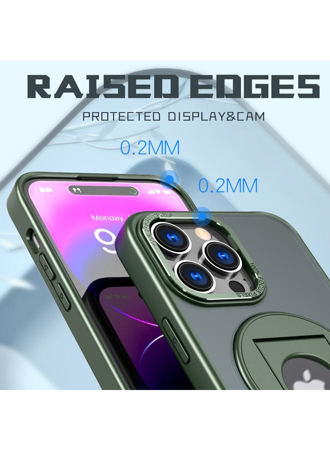 Zaboon Case For iPhone 12 Pro Max Rotating Ring Magnetic Holder Phone Case - Image 5