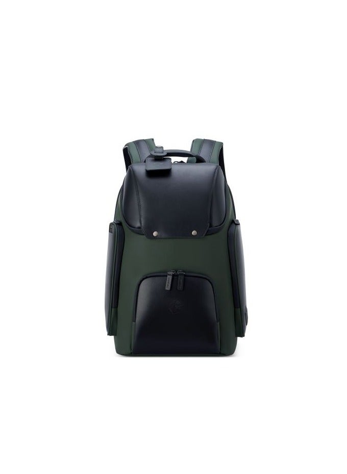 PEUGEOT Voyages 18Inch Waterproof Backpack Army  - Image 1