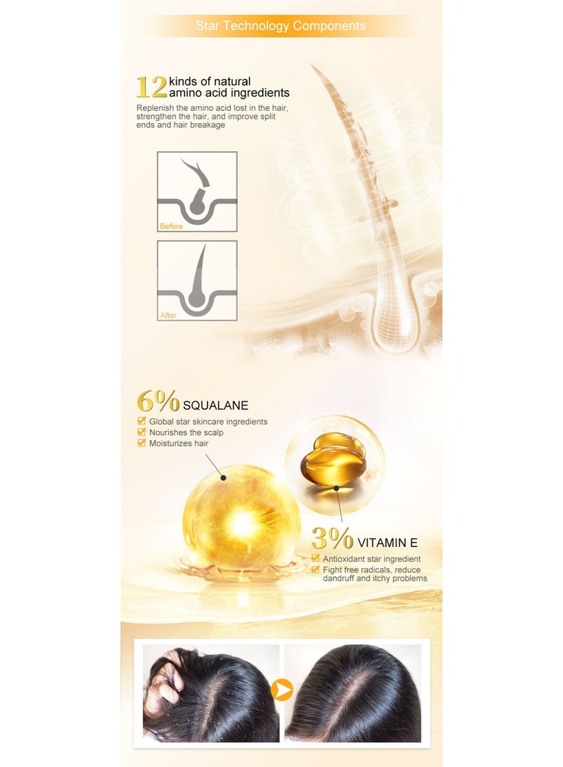 بورك زيت الأرغان من PURC للعناية بالشعر، زيت أرغان مغربي ناعم ولامع، ٥٠ مل - Image 5