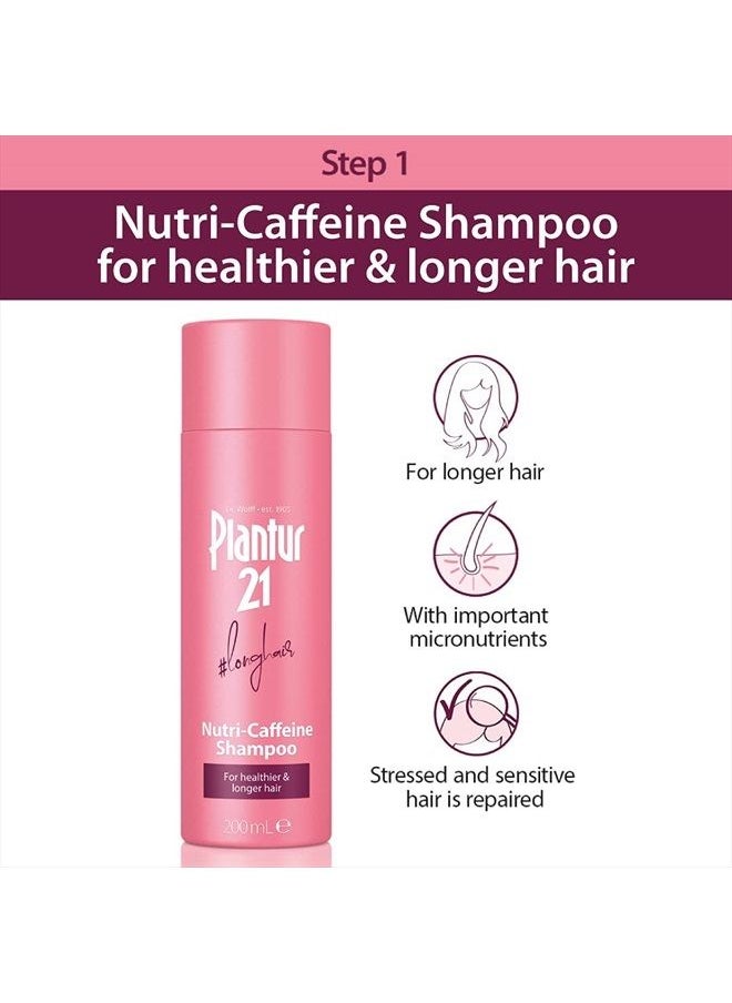 Plantur 21#longhair Nutri-Caffeine Women's Long Hair Conditioner with Keratin and Biotin: Strengthen and Nourish, 5.92 fl oz  - Image 2