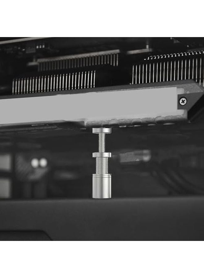 Short Silver GPU Support Bracket Anti Sag Graphics Card Stabilizer Holder - Image 5