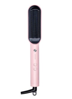 TYMO Ring Hair Straightening Brush - Pink  - Image 2
