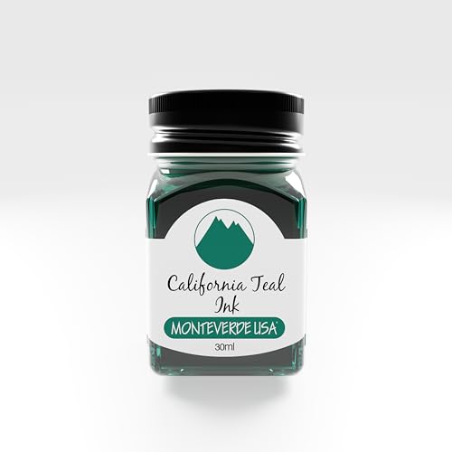 Monteverde USA Ink with ITF Technology, 30 ml California Teal (G309CT) - Image 1