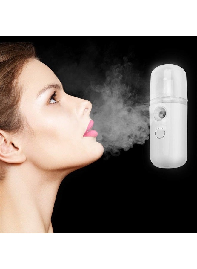 Ahier (Water Supplementer) - Nano Facial Mister, Mini Facial Steamer, Handy Moisturising Mist Sprayer, Atomization Eyelash Extensions Skin Care Steamer, USB Rechargeable - Image 3