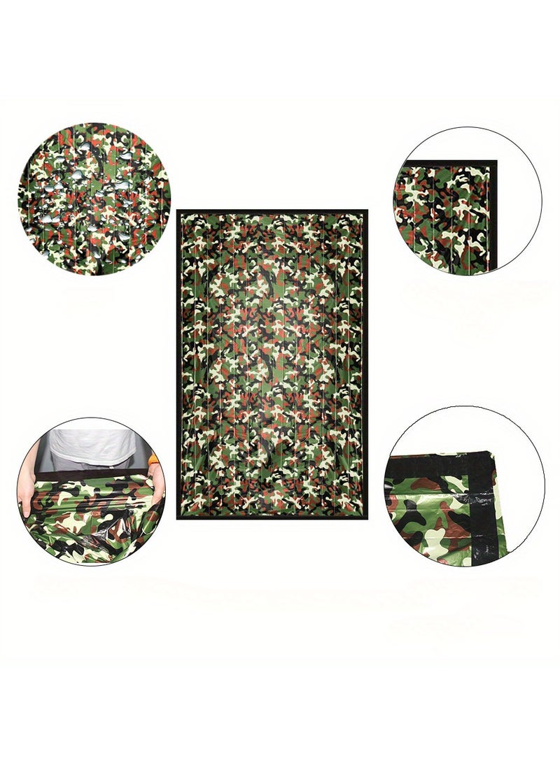 Emergency Sleeping Bag , Portable Waterproof Survival Sleeping Bag with Thermal Insulation for Outdoor Camping and Hiking - Image 5