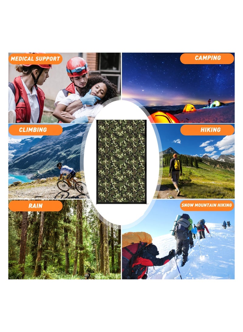 Emergency Sleeping Bag , Portable Waterproof Survival Sleeping Bag with Thermal Insulation for Outdoor Camping and Hiking - Image 4