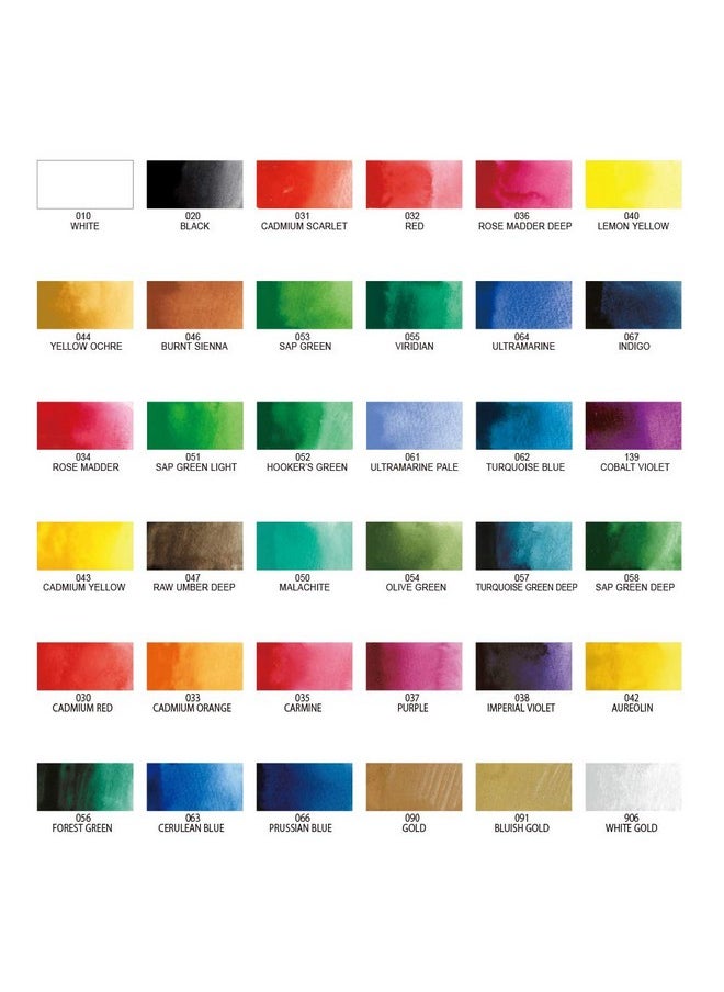 Zig Kuretake Mc2036V Gansai Tambi 36 Color Set  - Image 2