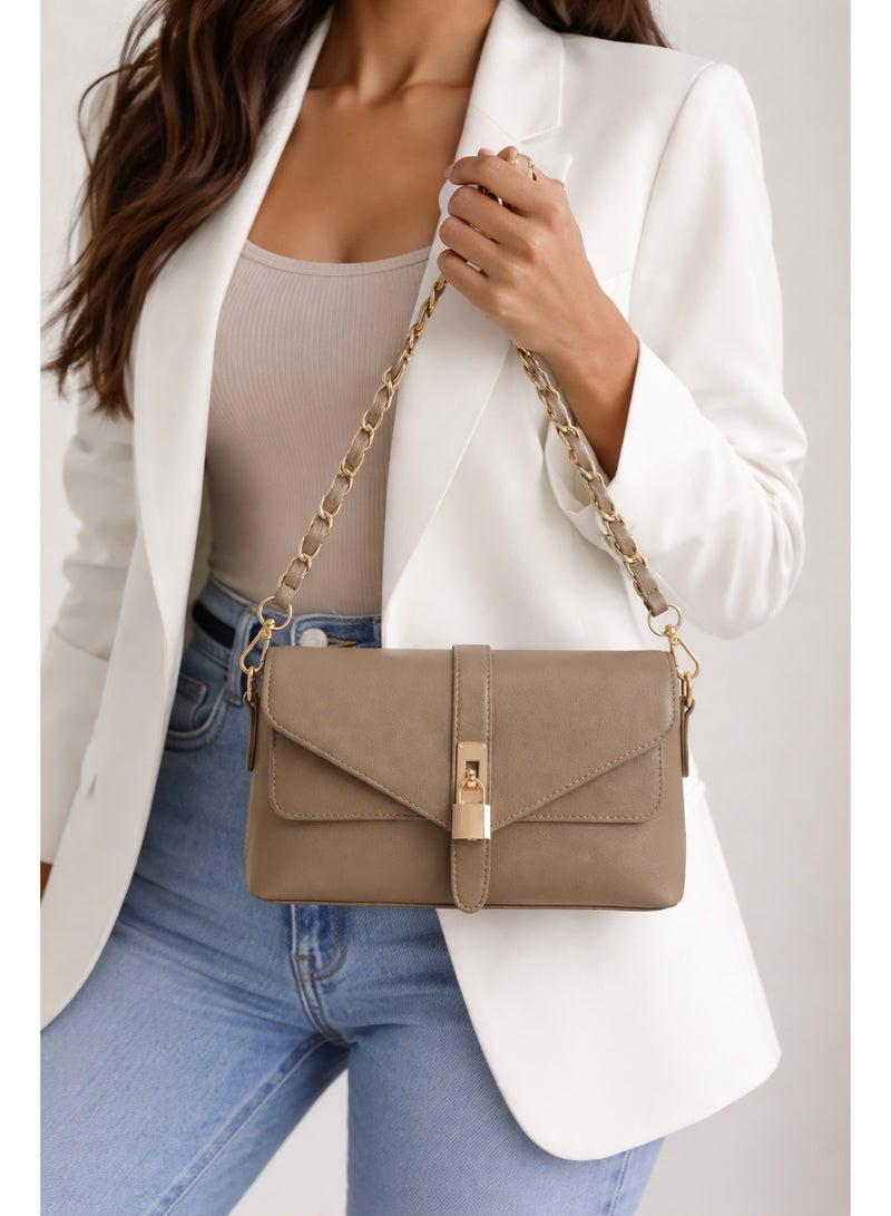 لايف ستيلاش  حقيبة كروس جلد انيقة - كافية ZC-17 - Image 4