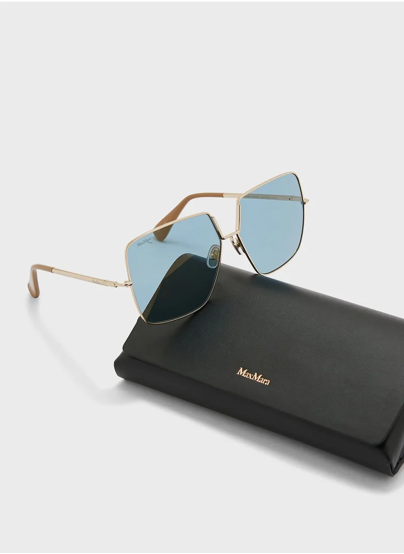 MaxMara Oversized Shape Sunglasses
