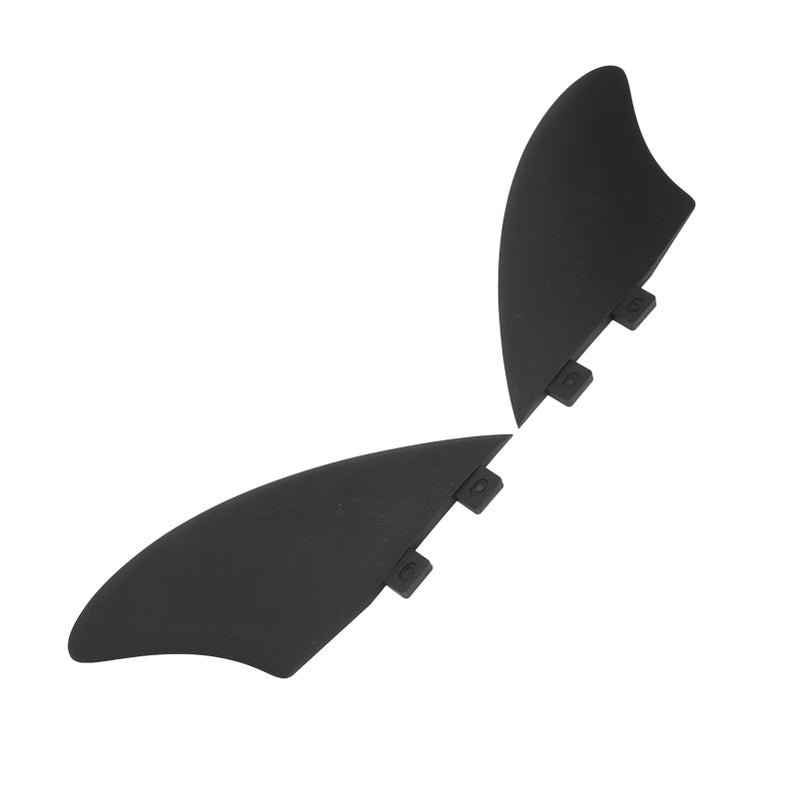 Surfboard Fin Professional Lightweight Reinforced Durable PVC Surf Fin for Longboard Surfboard Stand Paddleboard - Image 2