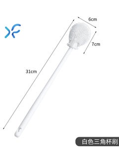 XFXINGFU baby bottle brush silicone cup brush cup long handle small brush household thermal insulated bottle no dead angle cleaning gadget  - Image 1