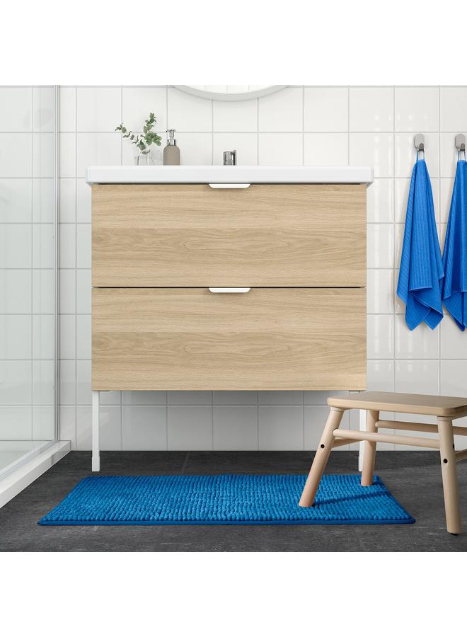 Zaboon Bath Mat, Bright Blue, 50X80 Cm - Image 4