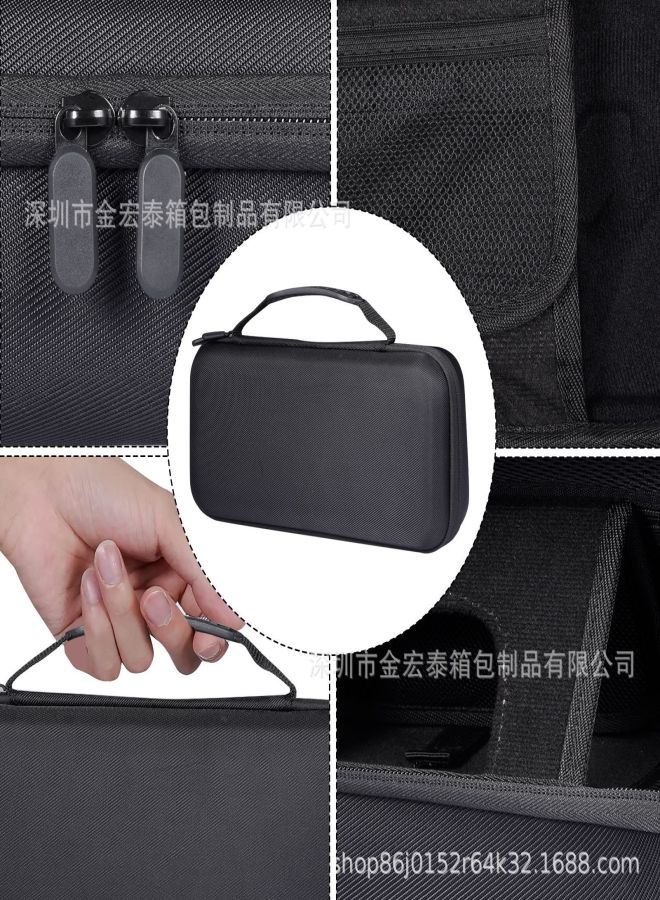 ROG Ally handheld game console accessories storage bag Windows11 computer game console storage bag. grey - Image 4