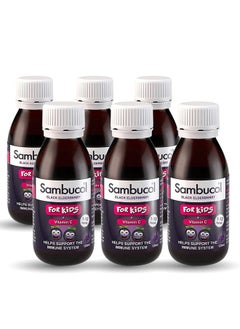 Kids Vitamin C Liquid Support Immune System 120ml Pack Of 6