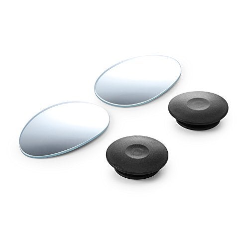 Utopicar Blind Spot Car Mirrors: Semi Oval Convex Rear View - HD Glass Side Car Mirror - Blindspot Can Be Installed Fixed or Adjustable - Pack of 2 - Image 4