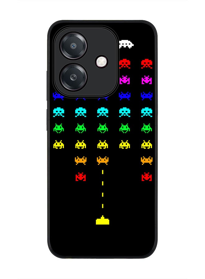 Stylizedd For Oppo A5i Case,Slim fit Camera Protection, Shockproof Thin Phone cover  - Space Invader