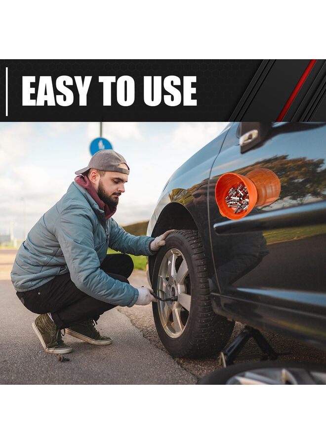 2-Piece Magnetic Nut Cup, Nuts and Bolts Organizer Set, 6 Inch Cup Diameter, Holds up to 5 lbs, Magnetic Bowls For Holding Nuts and Bolts, Small Parts, Pins, Tools - Image 3