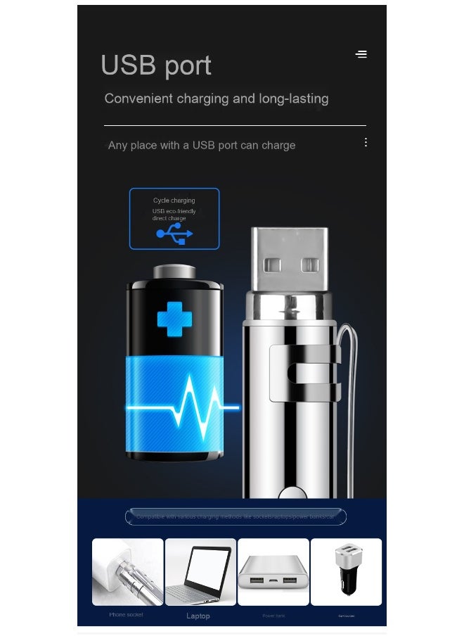 NIBEMINENT Rechargeable Infrared Cat Teaser Laser Pointer  - Image 4