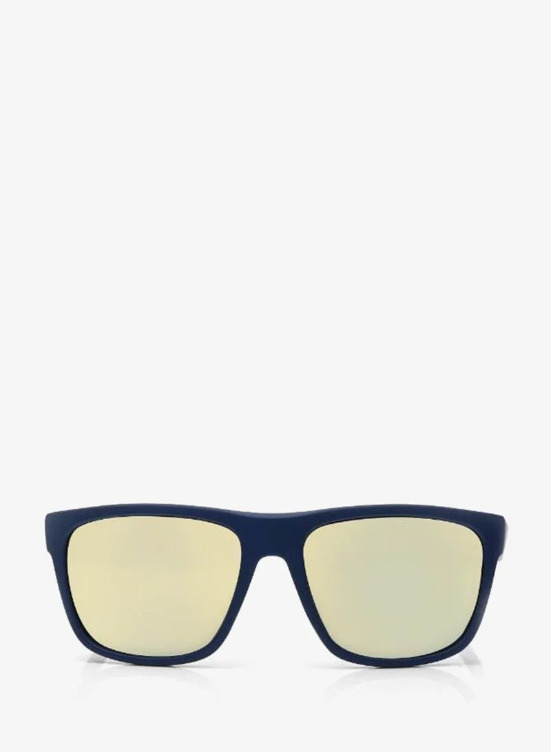 fastrack Polarized Sunglasses Blue Frame Orange Mirror Lens 60mm  - P543OR2PV
