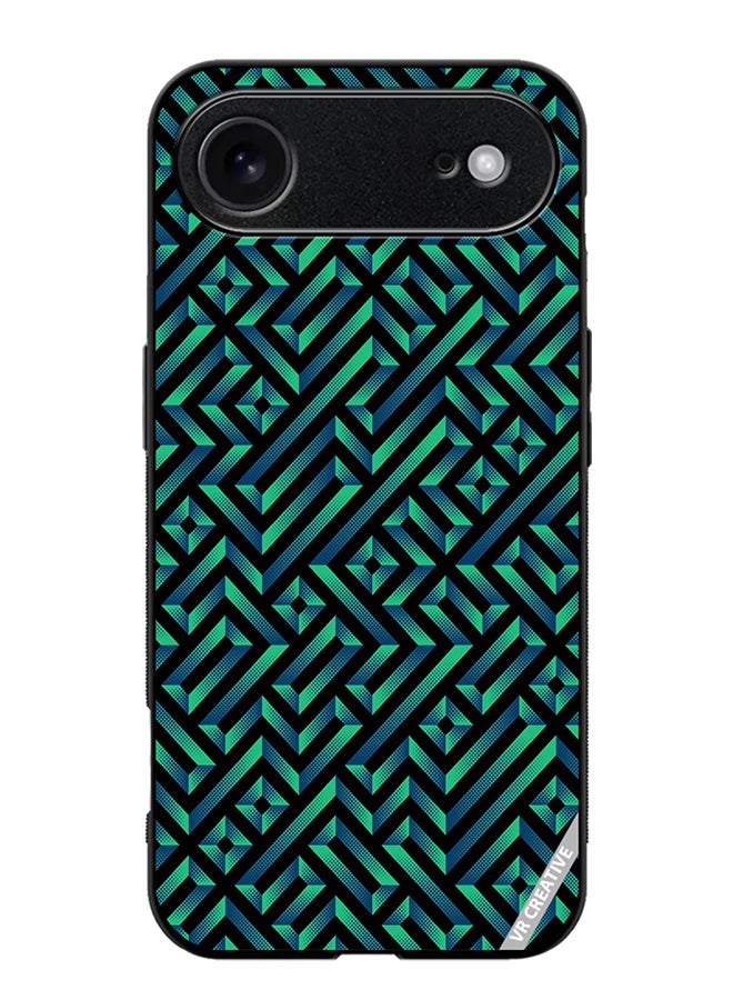 VR CREATIVE Protective Case Cover For Apple iPhone 17 Air Geometric Pattern Design Multicolour