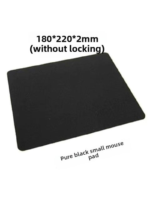 Wireless Mouse Charging Mute Bluetooth Dual-mode Home Office Laptop Desktop External Unlimited Mouse-Specifications:Simple Black Mouse Pad