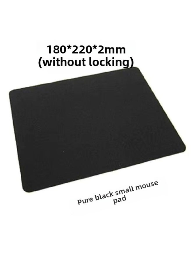 Generic - Wireless Mouse Charging Mute Bluetooth Dual-mode Home Office Laptop Desktop External Unlimited Mouse-Specifications:Simple Black Mouse Pad - Image 1