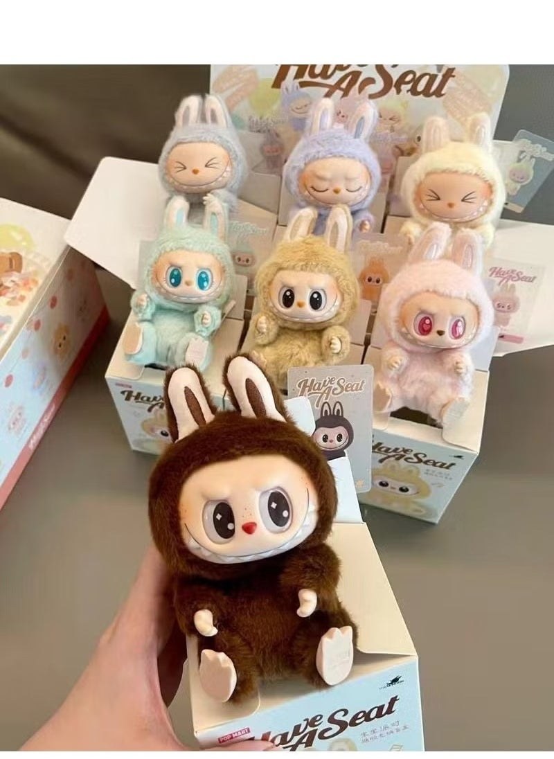 POP MART labubu Doll, Labubu Cuddly Toy, Labubu Monster Keychain, Labubu Plush Pendant, Labubu Doll, Labubu Plush Doll, Gifts for Boys and Girls  - Image 2