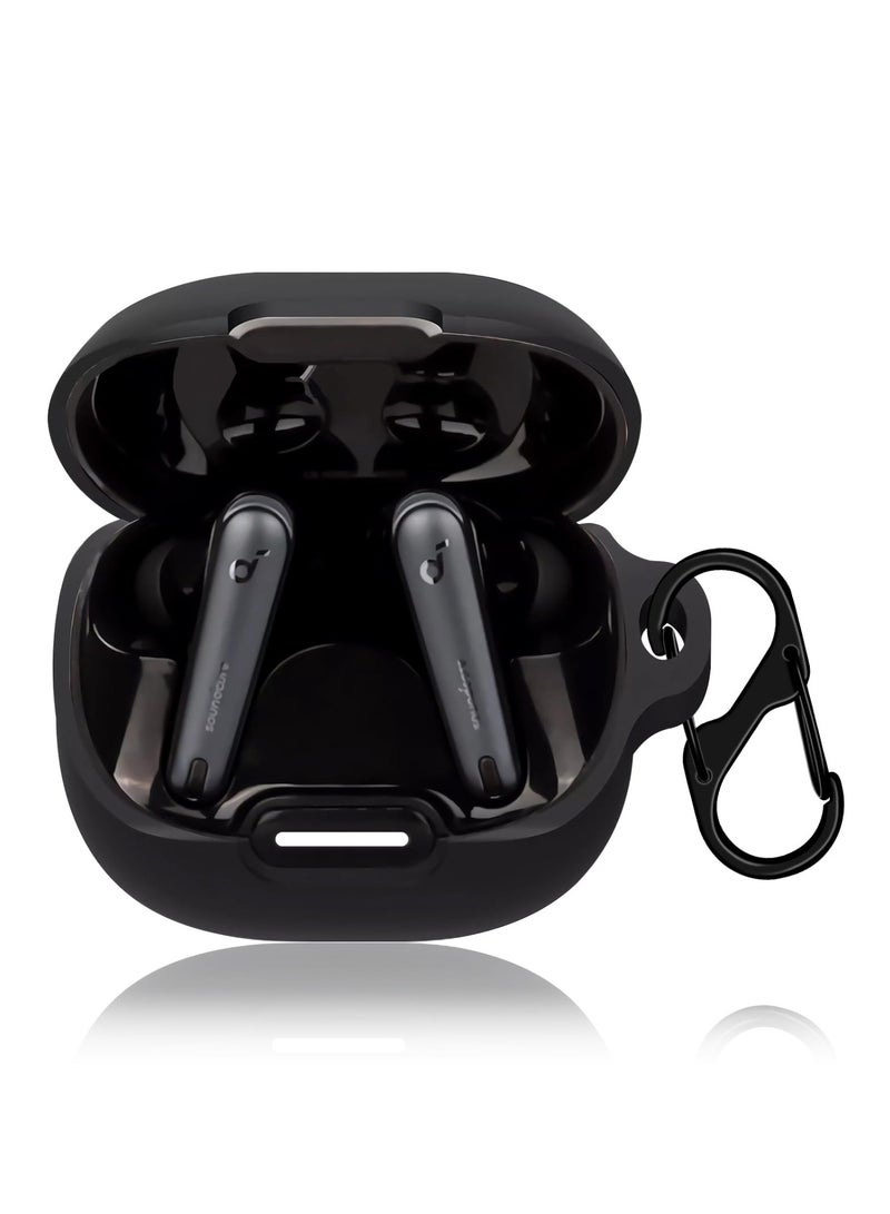 حالة متوافق مع soundcore ليبرتي 4 NC لينة سيليكون حالة واقية - Image 1