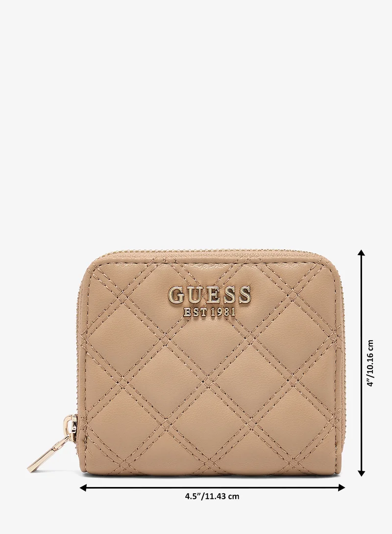 GUESS  Giully II Small Zip Around Wallet for Women | Best Price UAE