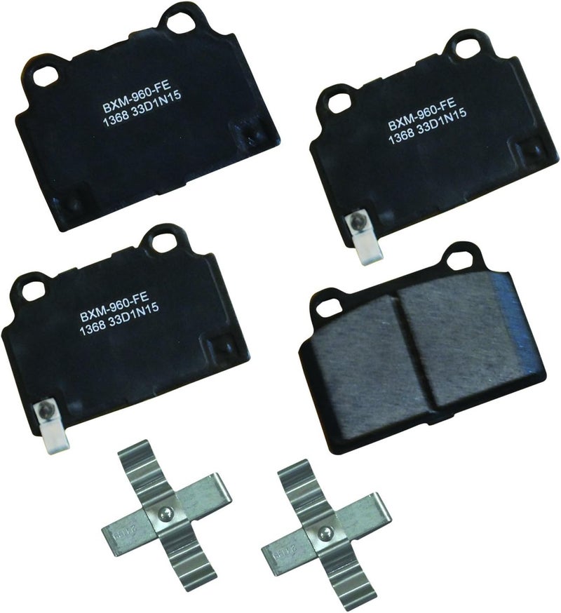 Bendix Premium SBM1368 Semi-Metallic Rear Brake Pads for Mitsubishi Lancer 2015-2008 - Image 1