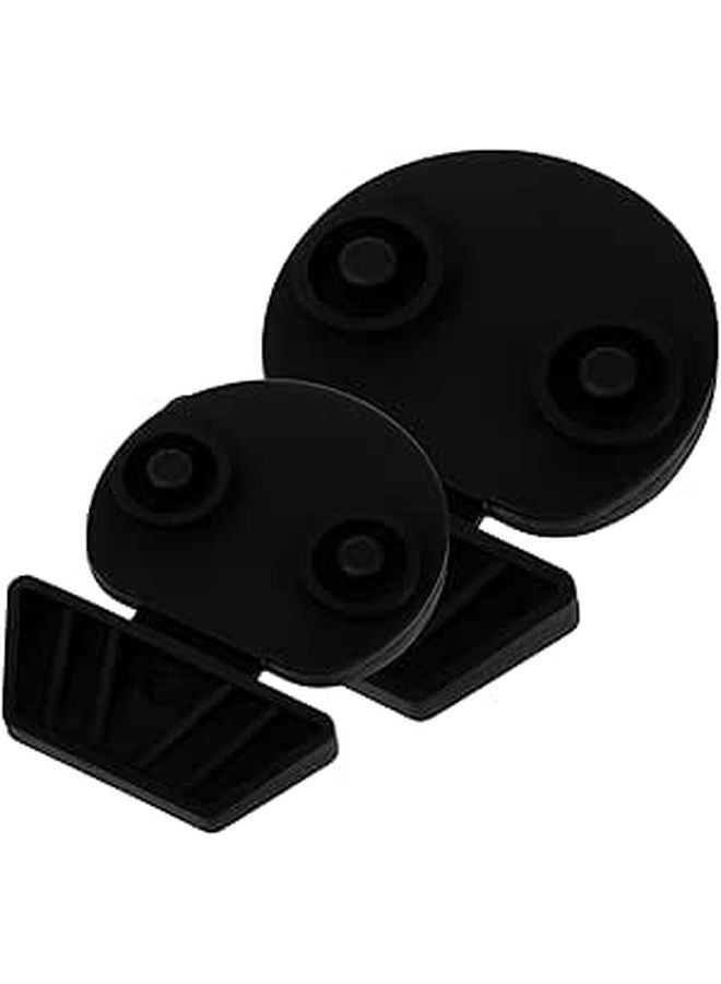 Splashproof Charger Holder Pair for Electric Car Easy Install Durable Port Protector - Image 1