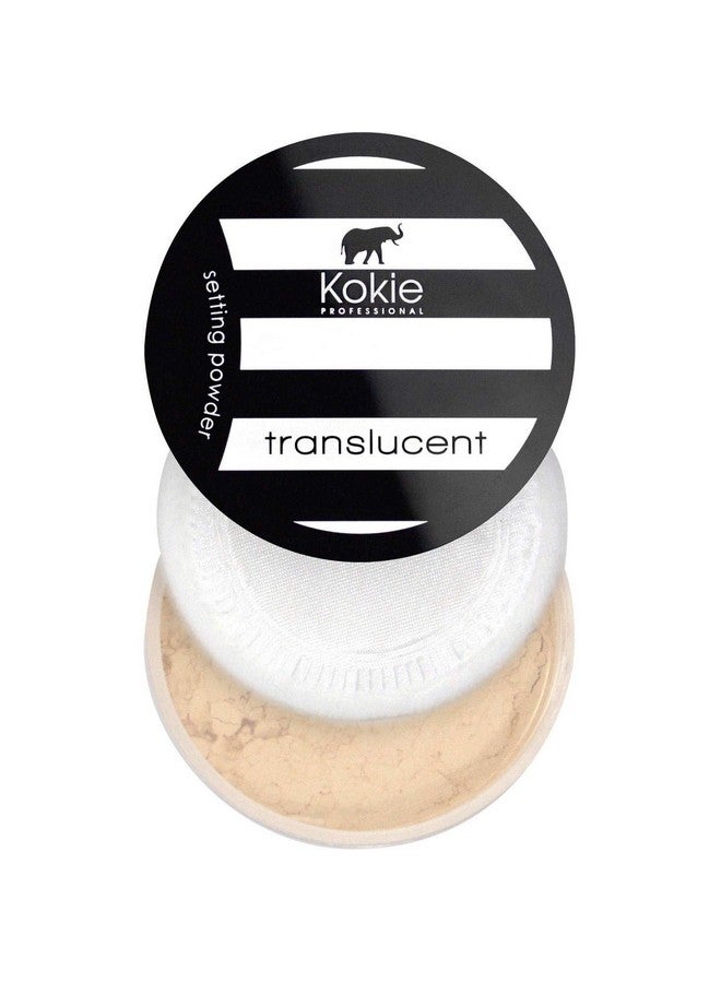 Kokie Cosmetics Setting Powders, Natural Translucent, 0.18 Ounce - Image 1
