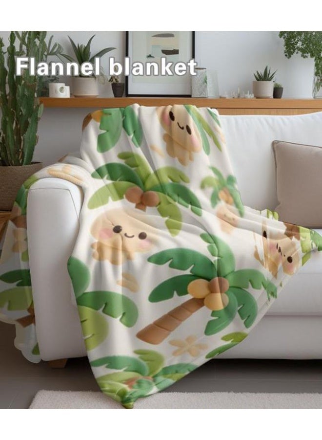 general Baby and children's cartoon flannel thin blanket (warm and comfortable, suitable for sleep, game use) 70cm*100cm