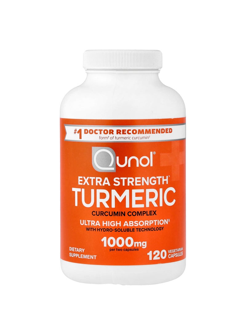 Turmeric, Curcumin Complex, 120 Vegetarian Capsules (500 mg per Capsule)