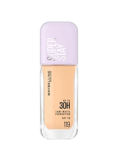 MAYBELLINE NEW YORK Super Stay Lumi-Matte Foundation 30hr Longwear 119
