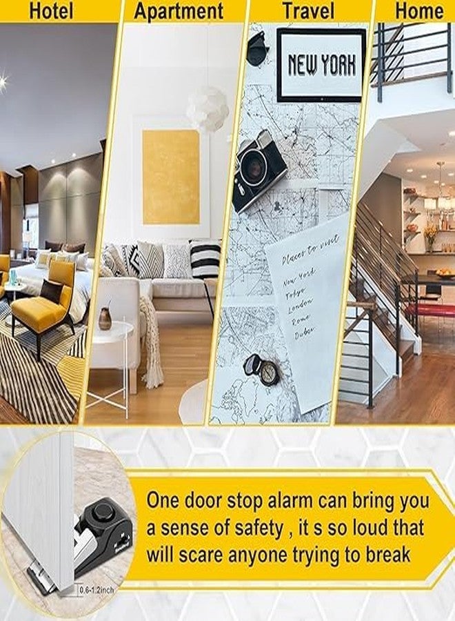 AP & ZP Upgraded Door Stopper Security Alarm, Portable 120dB Loud Entrance Alert Door Stop Alarm for Travel, Home, Apartment, and House - Image 5