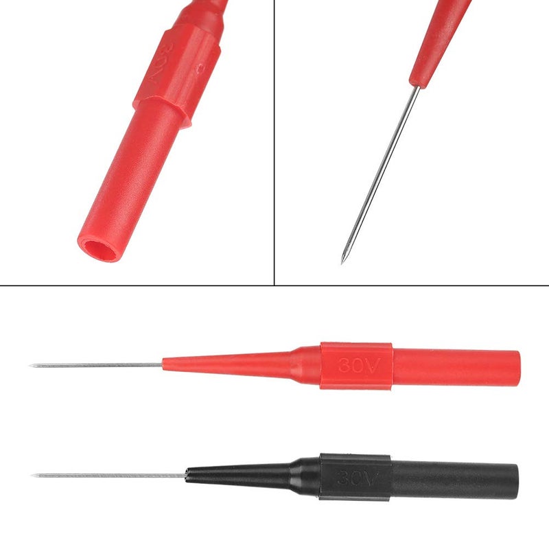 2pcs P5007 Insulation Piercing Needle, Stainless Steel Needles Multimeter Testing Probe with Copper, Insulation Test Probe for Tester, ANKROYUscpaqbev0h - Image 5