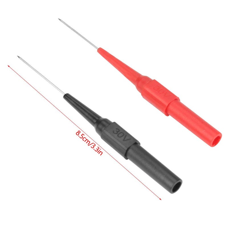 2pcs P5007 Insulation Piercing Needle, Stainless Steel Needles Multimeter Testing Probe with Copper, Insulation Test Probe for Tester, ANKROYUscpaqbev0h - Image 2