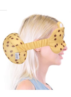 Excefore 2 in 1 Travel Pillow and Eye Mask, Kids Adult Soft Plush Novelty Pillow Cushion Eye Mask Combo Supports The Head, Neck and Chin-for Airplane, Camping, Hiking, Train, Car or Outdoor  - Image 5