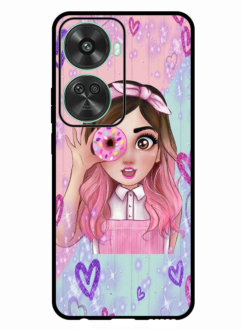 Theodor Protective Case Anti Scratch Shock Proof Bumper Cover For Huawei nova 11 SE Donut Love - Image 1